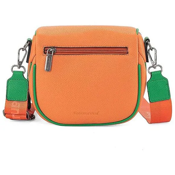 Crossbody Bags Bum Bag for Women Small-orange+green